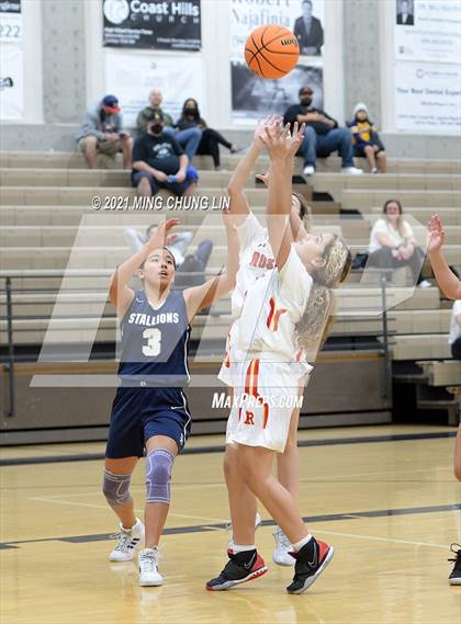 Thumbnail 2 in San Juan Hills vs. Rosary Academy  (Tom Riach Tournament) photogallery.