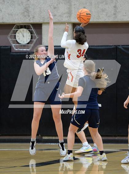 Thumbnail 2 in San Juan Hills vs. Rosary Academy  (Tom Riach Tournament) photogallery.