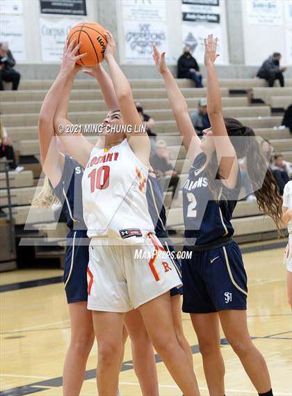 Thumbnail 2 in San Juan Hills vs. Rosary Academy  (Tom Riach Tournament) photogallery.