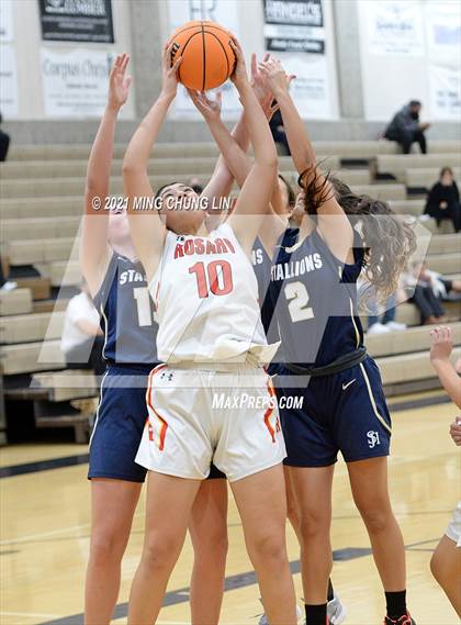 Thumbnail 1 in San Juan Hills vs. Rosary Academy  (Tom Riach Tournament) photogallery.