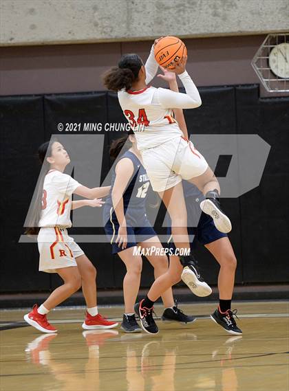 Thumbnail 3 in San Juan Hills vs. Rosary Academy  (Tom Riach Tournament) photogallery.