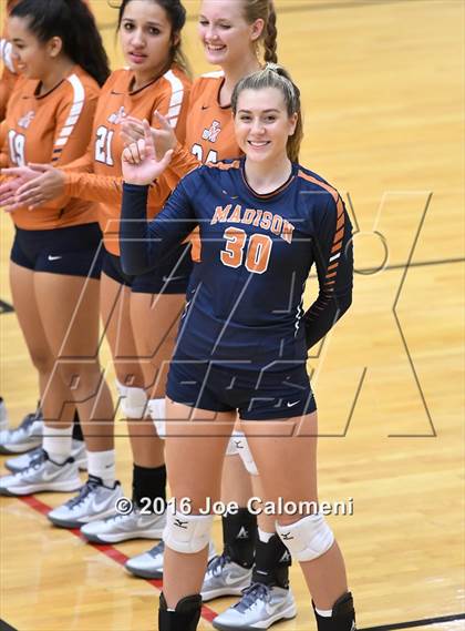 Thumbnail 1 in Madison vs Judson (Littleton Gym) photogallery.