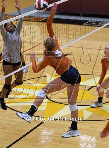 Thumbnail 2 in Madison vs Judson (Littleton Gym) photogallery.