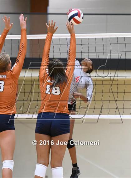 Thumbnail 3 in Madison vs Judson (Littleton Gym) photogallery.