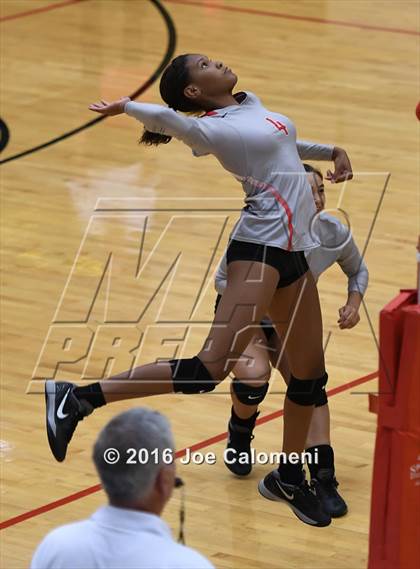 Thumbnail 3 in Madison vs Judson (Littleton Gym) photogallery.