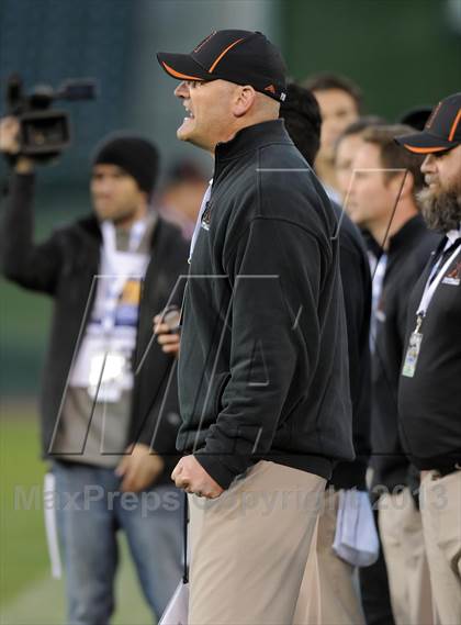 Thumbnail 3 in Huntington Beach vs. Newport Harbor (CIF SS Southern Division Final) photogallery.