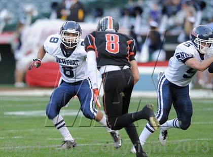 Thumbnail 3 in Huntington Beach vs. Newport Harbor (CIF SS Southern Division Final) photogallery.