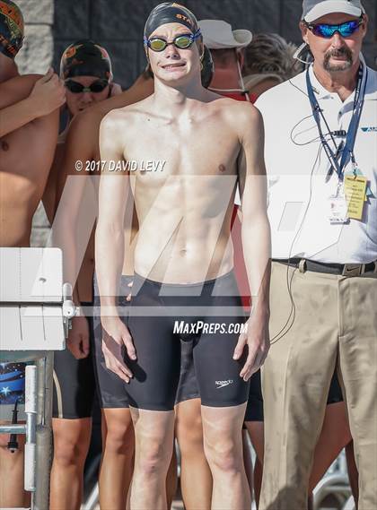 Thumbnail 1 in AIA D1 Swimming Championships (Boys) photogallery.