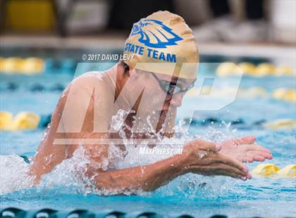 Thumbnail 3 in AIA D1 Swimming Championships (Boys) photogallery.