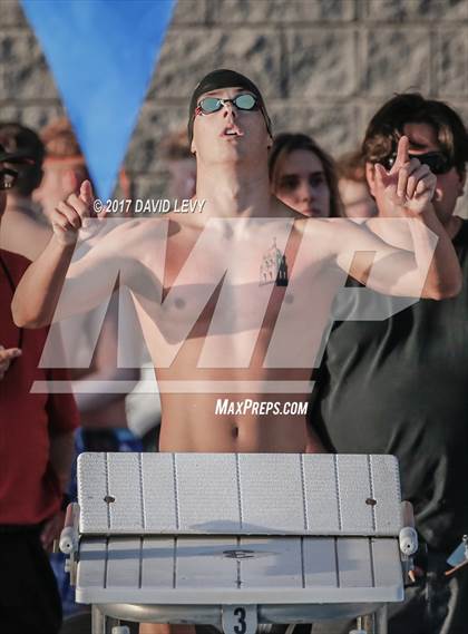 Thumbnail 2 in AIA D1 Swimming Championships (Boys) photogallery.