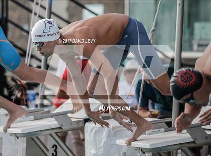 Thumbnail 3 in AIA D1 Swimming Championships (Boys) photogallery.