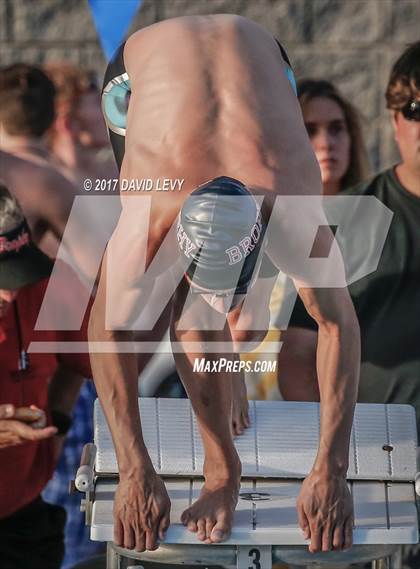 Thumbnail 3 in AIA D1 Swimming Championships (Boys) photogallery.