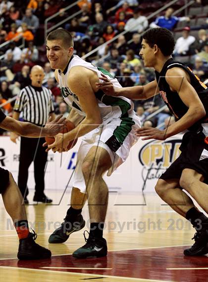 Thumbnail 1 in Holy Cross vs. Beaver Falls (PIAA Class AA Final) photogallery.