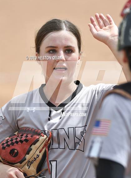 Thumbnail 2 in Mountain View vs. Mater Dei (Michelle Carew Classic) photogallery.