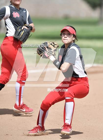 Thumbnail 2 in Mountain View vs. Mater Dei (Michelle Carew Classic) photogallery.