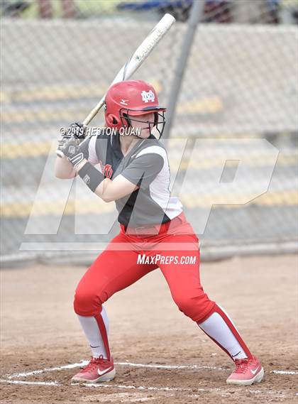 Thumbnail 2 in Mountain View vs. Mater Dei (Michelle Carew Classic) photogallery.
