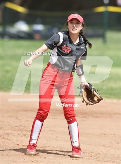 Thumbnail 2 in Mountain View vs. Mater Dei (Michelle Carew Classic) photogallery.