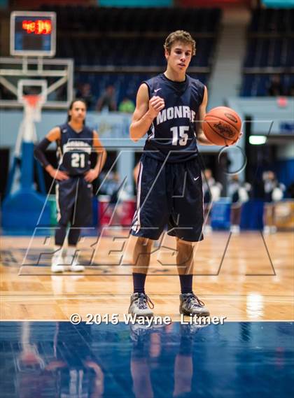 Thumbnail 1 in Monroe County vs Newport Central Catholic (All A Classic Championship) photogallery.