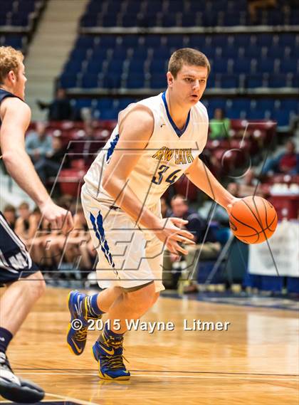 Thumbnail 2 in Monroe County vs Newport Central Catholic (All A Classic Championship) photogallery.
