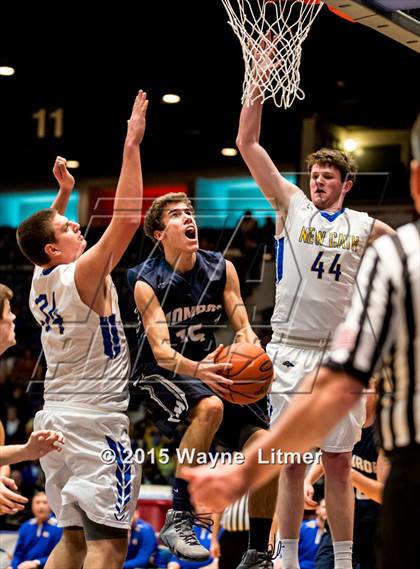 Thumbnail 2 in Monroe County vs Newport Central Catholic (All A Classic Championship) photogallery.