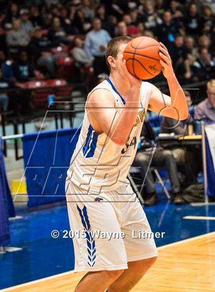 Thumbnail 2 in Monroe County vs Newport Central Catholic (All A Classic Championship) photogallery.