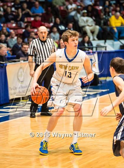 Thumbnail 1 in Monroe County vs Newport Central Catholic (All A Classic Championship) photogallery.