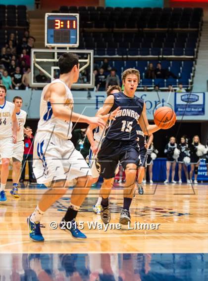 Thumbnail 1 in Monroe County vs Newport Central Catholic (All A Classic Championship) photogallery.