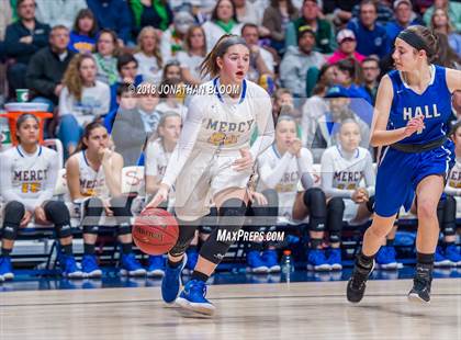 Thumbnail 2 in Hall vs. Mercy (CIAC Class LL Final) photogallery.