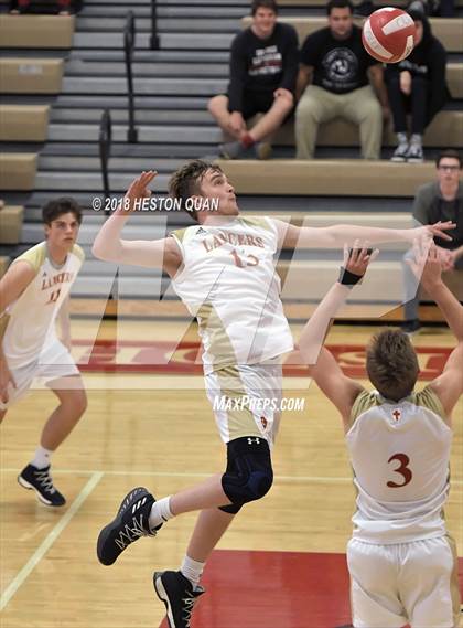 Thumbnail 2 in Cathedral Catholic @ Orange Lutheran (CIF State SoCal D2 Semi-Final) photogallery.