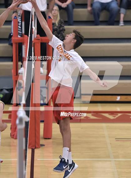 Thumbnail 3 in Cathedral Catholic @ Orange Lutheran (CIF State SoCal D2 Semi-Final) photogallery.