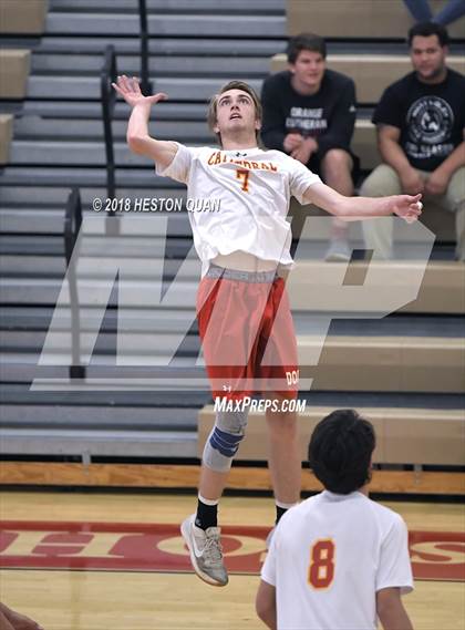 Thumbnail 3 in Cathedral Catholic @ Orange Lutheran (CIF State SoCal D2 Semi-Final) photogallery.