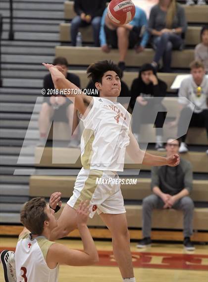 Thumbnail 2 in Cathedral Catholic @ Orange Lutheran (CIF State SoCal D2 Semi-Final) photogallery.
