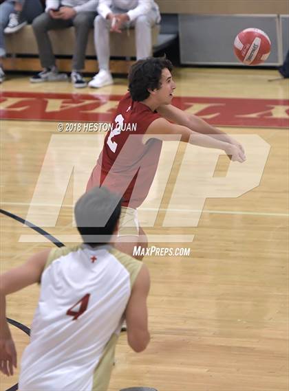 Thumbnail 2 in Cathedral Catholic @ Orange Lutheran (CIF State SoCal D2 Semi-Final) photogallery.