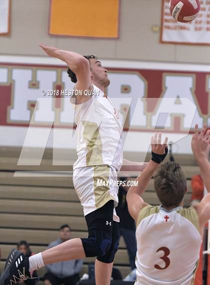 Thumbnail 2 in Cathedral Catholic @ Orange Lutheran (CIF State SoCal D2 Semi-Final) photogallery.