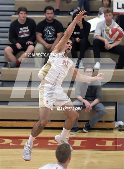 Thumbnail 2 in Cathedral Catholic @ Orange Lutheran (CIF State SoCal D2 Semi-Final) photogallery.