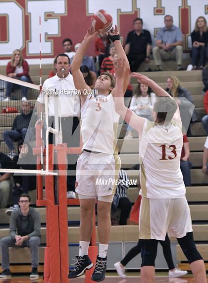 Thumbnail 3 in Cathedral Catholic @ Orange Lutheran (CIF State SoCal D2 Semi-Final) photogallery.