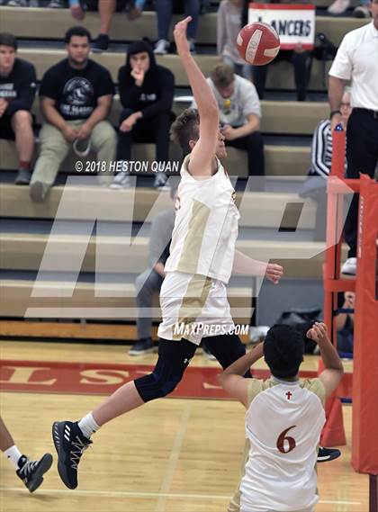 Thumbnail 2 in Cathedral Catholic @ Orange Lutheran (CIF State SoCal D2 Semi-Final) photogallery.