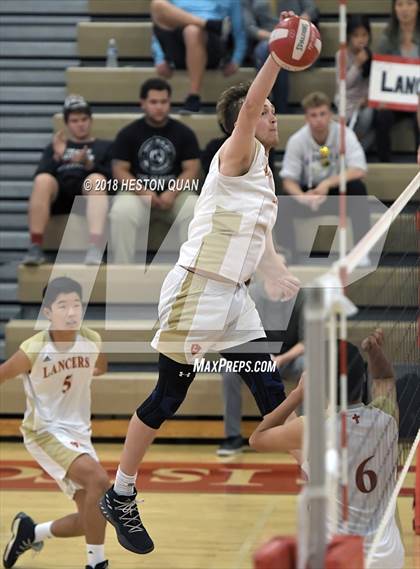 Thumbnail 2 in Cathedral Catholic @ Orange Lutheran (CIF State SoCal D2 Semi-Final) photogallery.