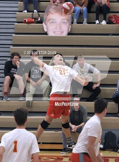 Thumbnail 1 in Cathedral Catholic @ Orange Lutheran (CIF State SoCal D2 Semi-Final) photogallery.