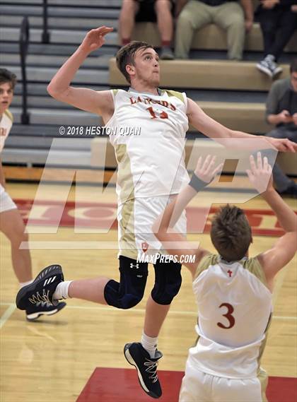 Thumbnail 2 in Cathedral Catholic @ Orange Lutheran (CIF State SoCal D2 Semi-Final) photogallery.