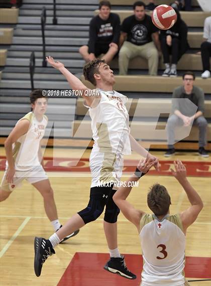 Thumbnail 3 in Cathedral Catholic @ Orange Lutheran (CIF State SoCal D2 Semi-Final) photogallery.