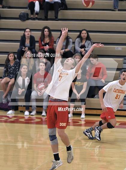 Thumbnail 1 in Cathedral Catholic @ Orange Lutheran (CIF State SoCal D2 Semi-Final) photogallery.