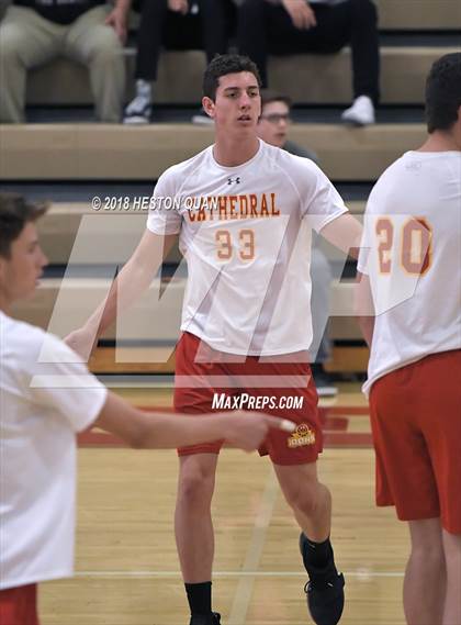 Thumbnail 1 in Cathedral Catholic @ Orange Lutheran (CIF State SoCal D2 Semi-Final) photogallery.