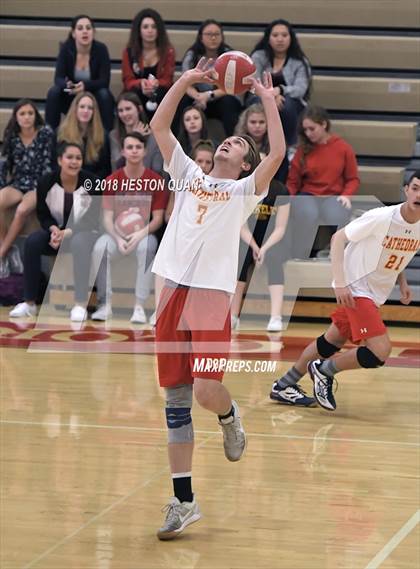 Thumbnail 3 in Cathedral Catholic @ Orange Lutheran (CIF State SoCal D2 Semi-Final) photogallery.