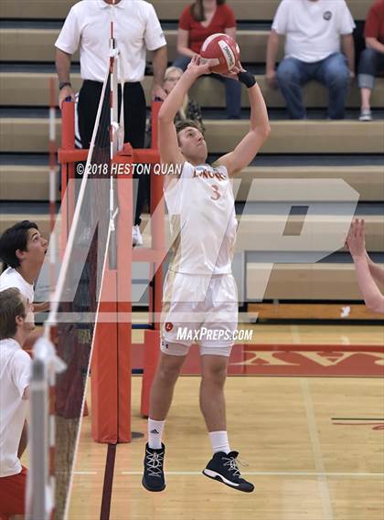 Thumbnail 3 in Cathedral Catholic @ Orange Lutheran (CIF State SoCal D2 Semi-Final) photogallery.
