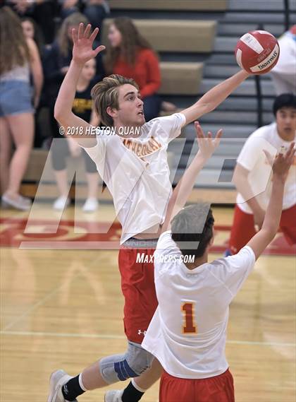Thumbnail 2 in Cathedral Catholic @ Orange Lutheran (CIF State SoCal D2 Semi-Final) photogallery.