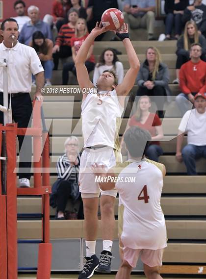 Thumbnail 3 in Cathedral Catholic @ Orange Lutheran (CIF State SoCal D2 Semi-Final) photogallery.