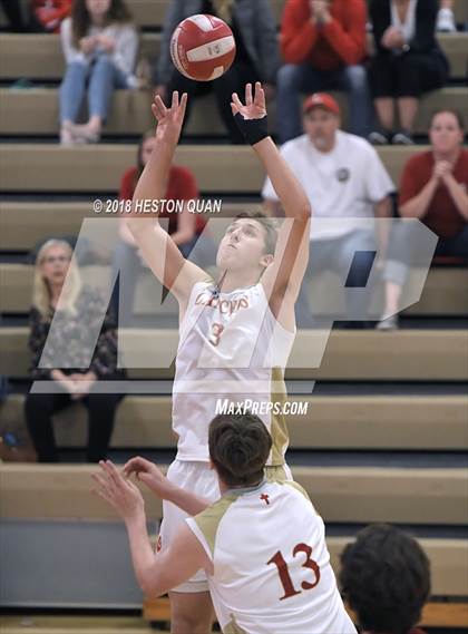 Thumbnail 2 in Cathedral Catholic @ Orange Lutheran (CIF State SoCal D2 Semi-Final) photogallery.