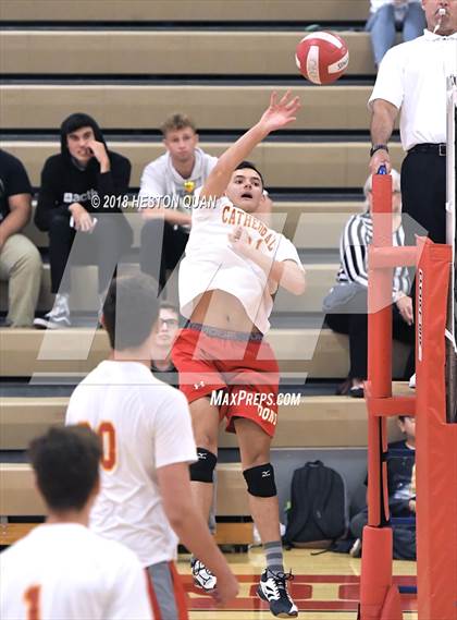 Thumbnail 1 in Cathedral Catholic @ Orange Lutheran (CIF State SoCal D2 Semi-Final) photogallery.