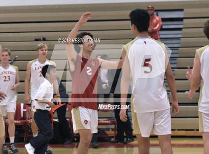 Thumbnail 2 in Cathedral Catholic @ Orange Lutheran (CIF State SoCal D2 Semi-Final) photogallery.